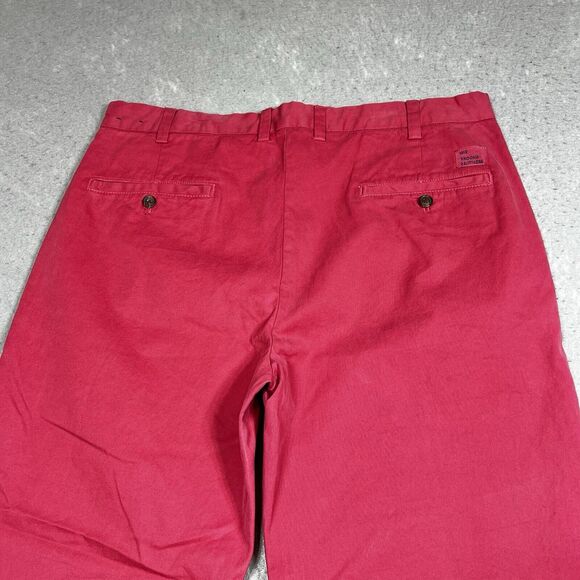 Brooks Brothers Pants Mens Sz 36 Pink Red Clark Fit Stretch Advantage Chino - Picture 7 of 12